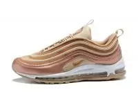 femmes nike air max 97 en promo bullet bronze